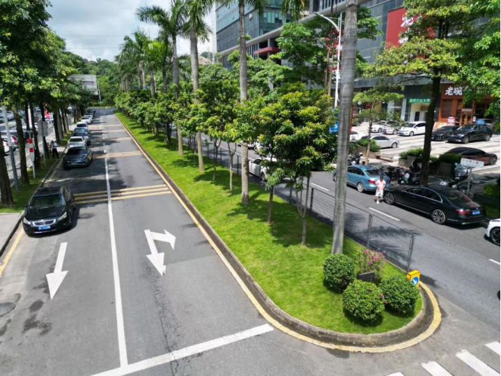 你发现了吗？吉华甘坑古镇外部道路有了新变化