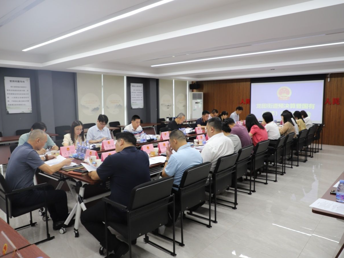 人大龙田街道工委召开街道预决算暨国有（集体）资产监督会