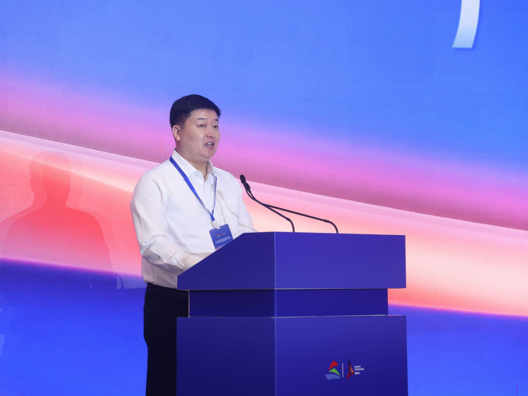 企业代表发言丨中国化学股份公司杨志明：主动融入深汕发展，打造高端电子化学品产业园