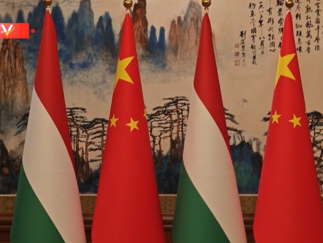 习近平会见匈牙利总理欧尔班