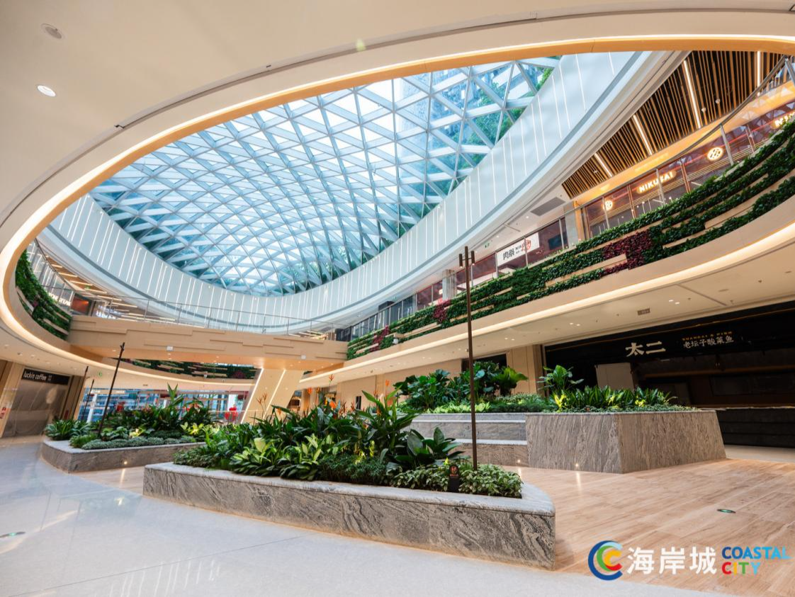 深圳超大型购物中心“上新”！万丰海岸城购物中心开业首日销售额超2100万元