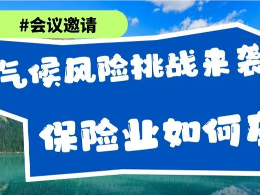 南科大、清华联合中国平安举办气候风险与保险发展论坛