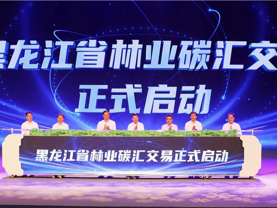 向绿而行 碳索未来  深圳排交所助力黑龙江省林业碳汇交易启动
