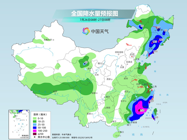 “格美”携风带雨深入内陆！江西湖北等10余省份将迎强降雨