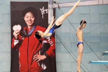 冲击首金！中山健儿陈艺文、汪雪儿出征巴黎奥运会