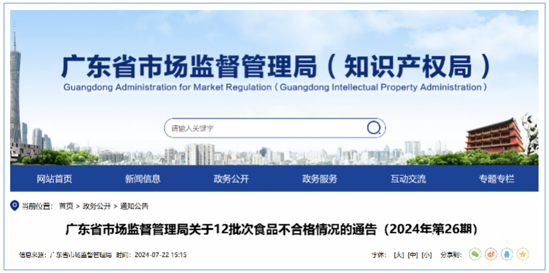 名单公布:抽检不合格!很多广东人每天吃,速查→