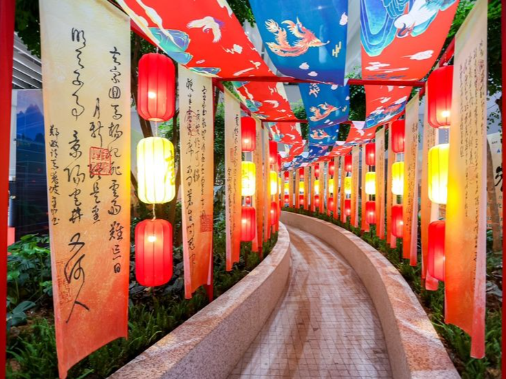 地铁站里“看”大唐！唐代文化VR展亮相深圳地铁黄木岗枢纽