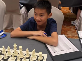 中国小学生国象训练营赛：深圳荔园小学队喜获亚军