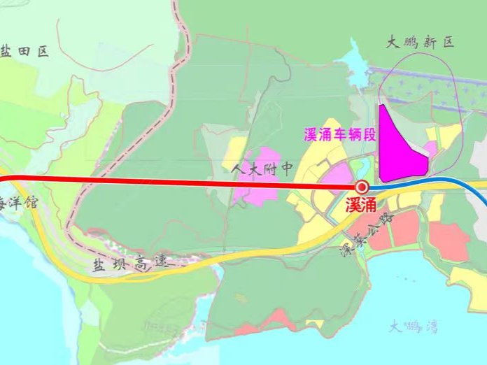 地铁8号线2026年开到大鹏