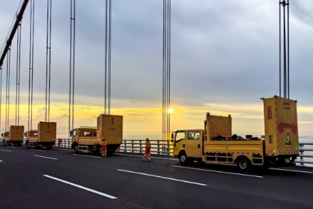 智慧缆索、道路养护……来看看深中通道上的“中山智造”