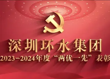 致敬深圳环水集团“两优一先”先进模范