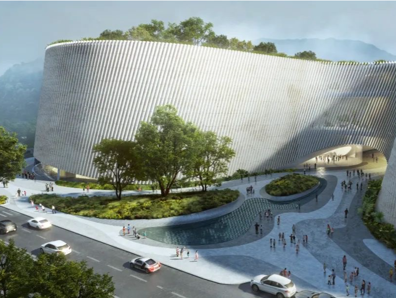 迎来重大建设进展！深圳自然博物馆项目主体钢结构封顶