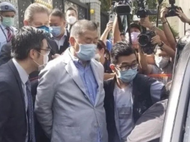 乱港分子黎智英串谋勾结外国势力等三罪表面证供成立