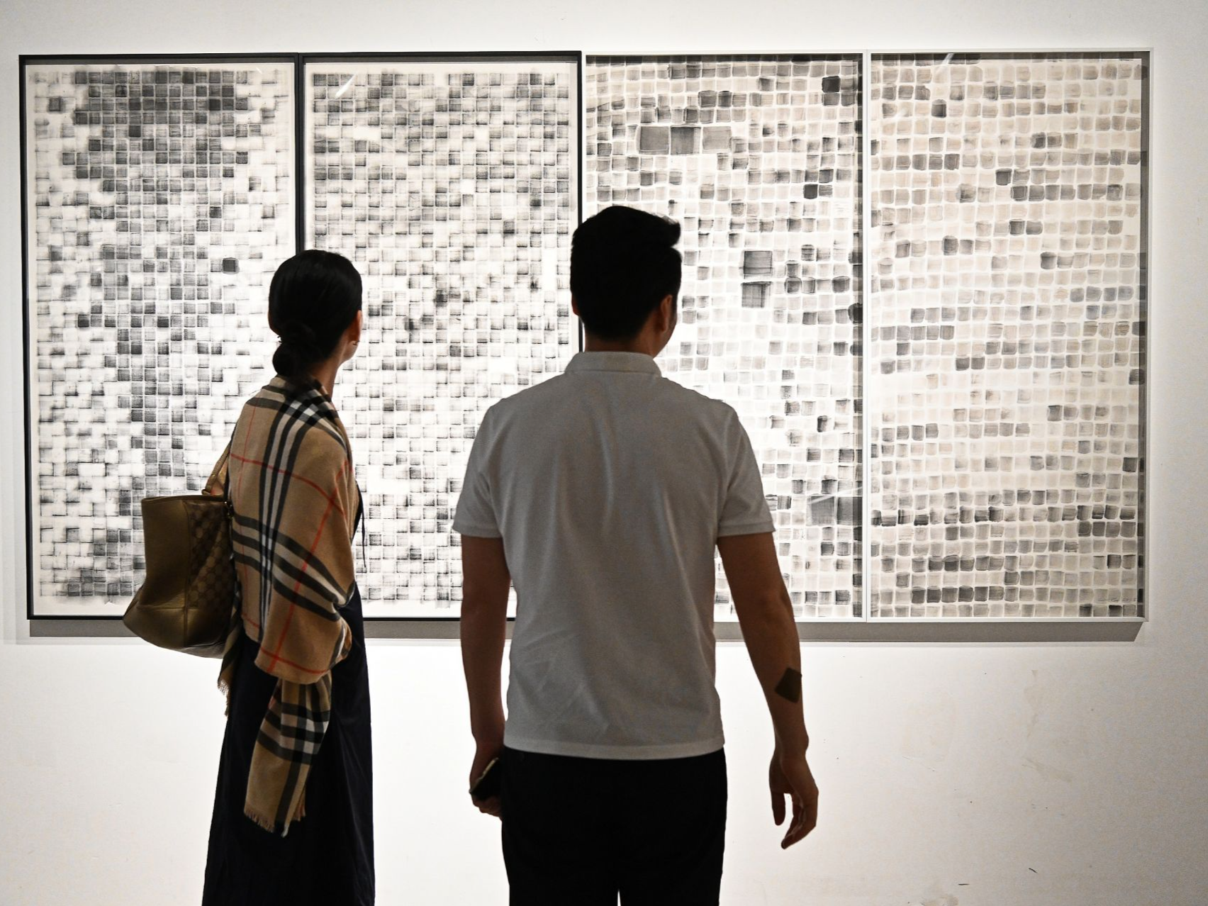 “阡陌泾渭”刘广作品展在南山区燕晗高地艺术空间开幕