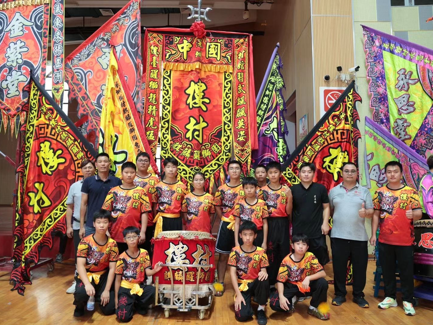 光明少年荣获广东省龙狮锦标赛二等奖