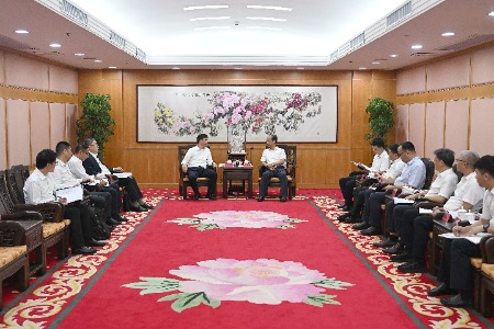 郭文海会见南航深圳分公司总经理袁金涛：深化全方位互利合作，助力深中交通一体化融合