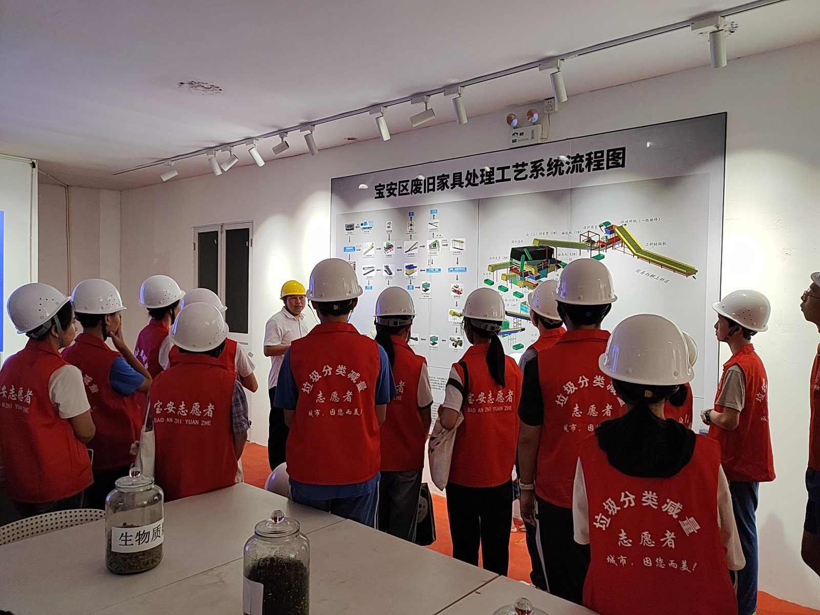宝安区开展生活垃圾分类全链条低碳研学活动