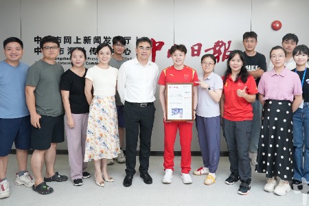 陈艺文汪雪儿做客中山日报社，分享奥运荣耀时刻