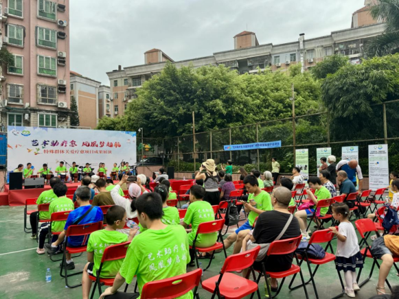 布吉凤凰社区举办“艺术助疗愈，凤凰梦起航”文明实践活动