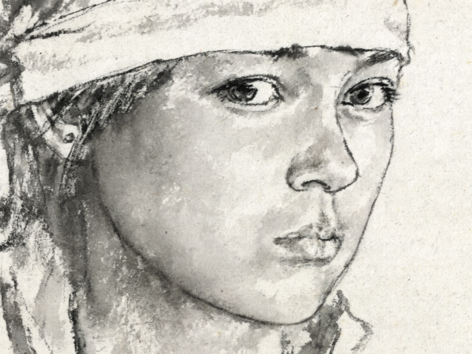48幅经典水墨头像，带你从素描走向水墨｜吴宪生著《水墨头像临本》