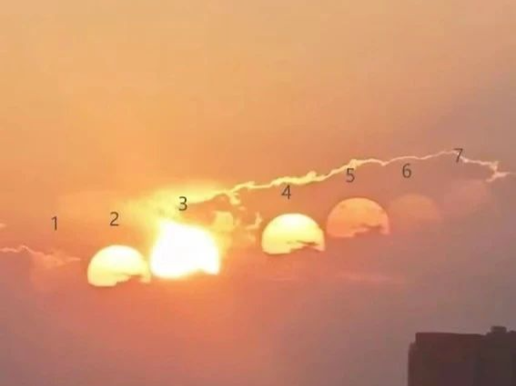 持续约一分钟！成都惊现7个太阳同框？专家释疑→