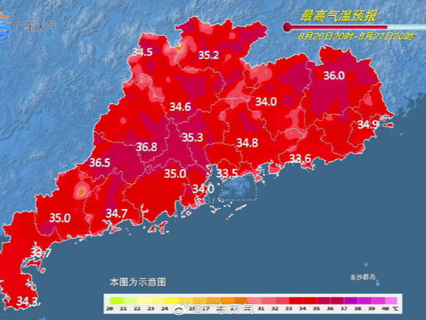 温度记 | “热辣CP”继续在线，深圳高温黄色预警信号生效中