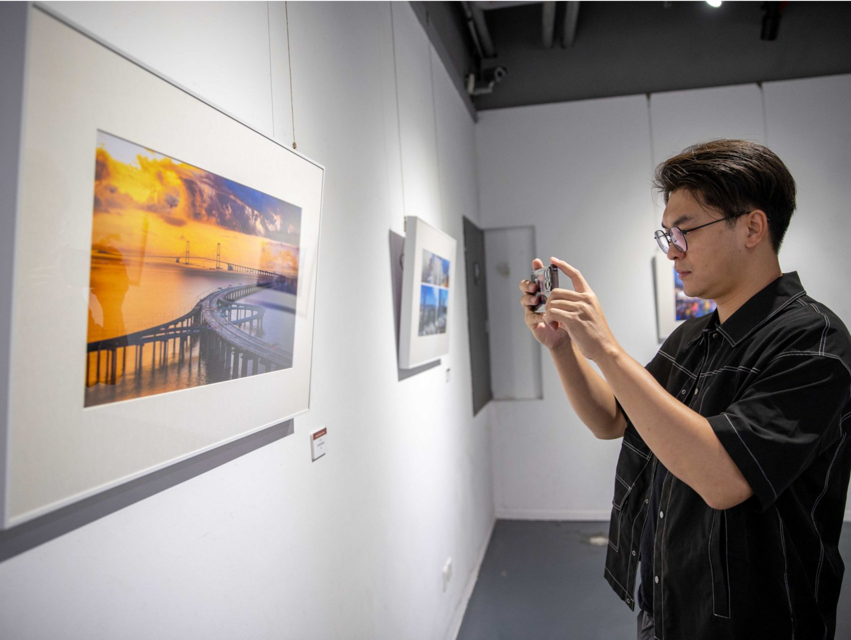 “政协委员看罗湖”美术书法摄影展开幕