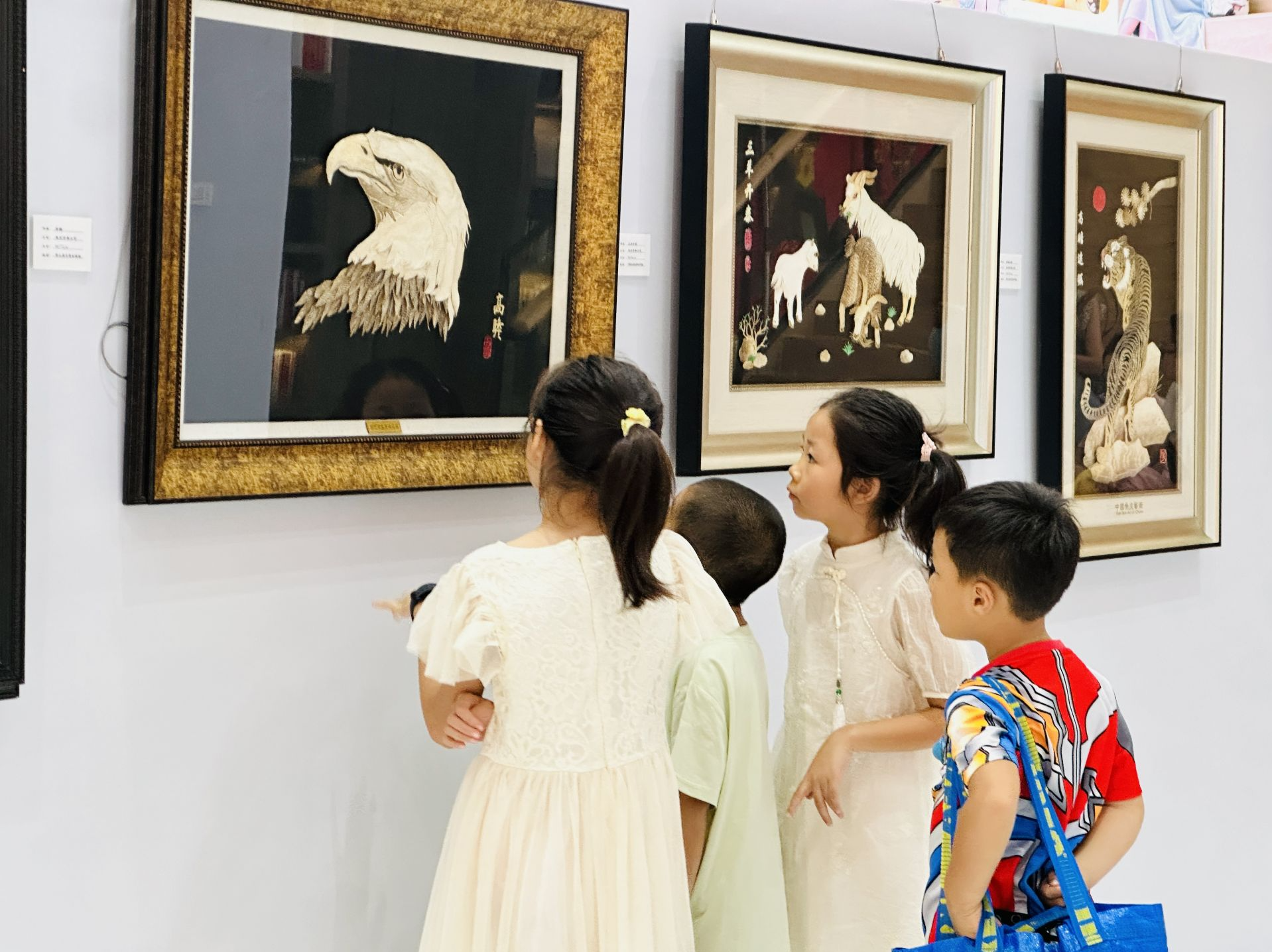 福田区残疾人非遗艺术展落幕