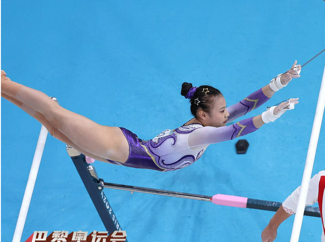 祝贺！中国体操“小花”邱祺缘夺女子高低杠银牌