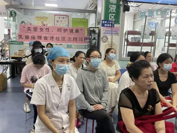 翠竹社区开展乳腺癌筛查进社区主题活动