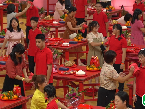 满满的祝福满满的传承满满的仪式感！这是专属潮汕孥囝的独特“成人礼”！