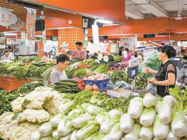 7月份深圳CPI环比上涨0.4%，同比持平