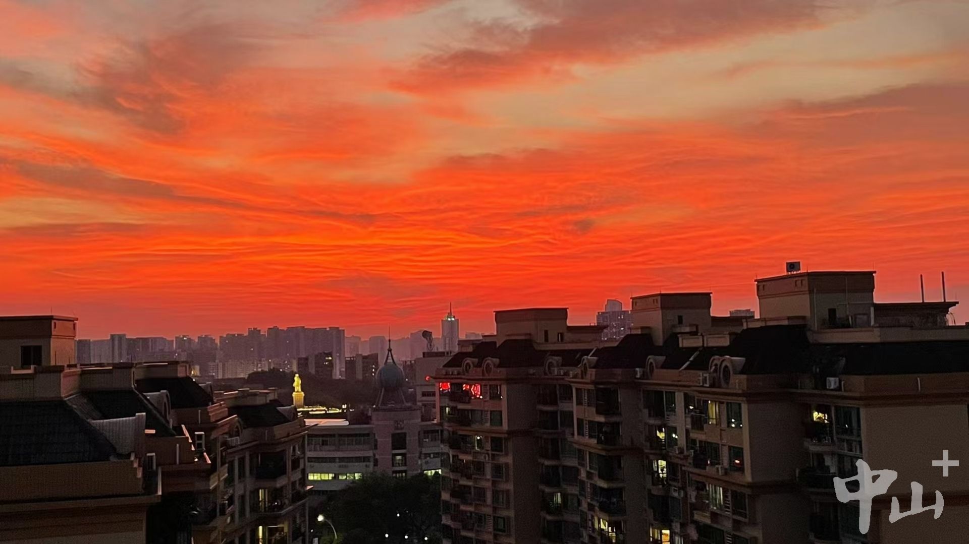 图集丨绝美！中山晚霞又刷屏了！