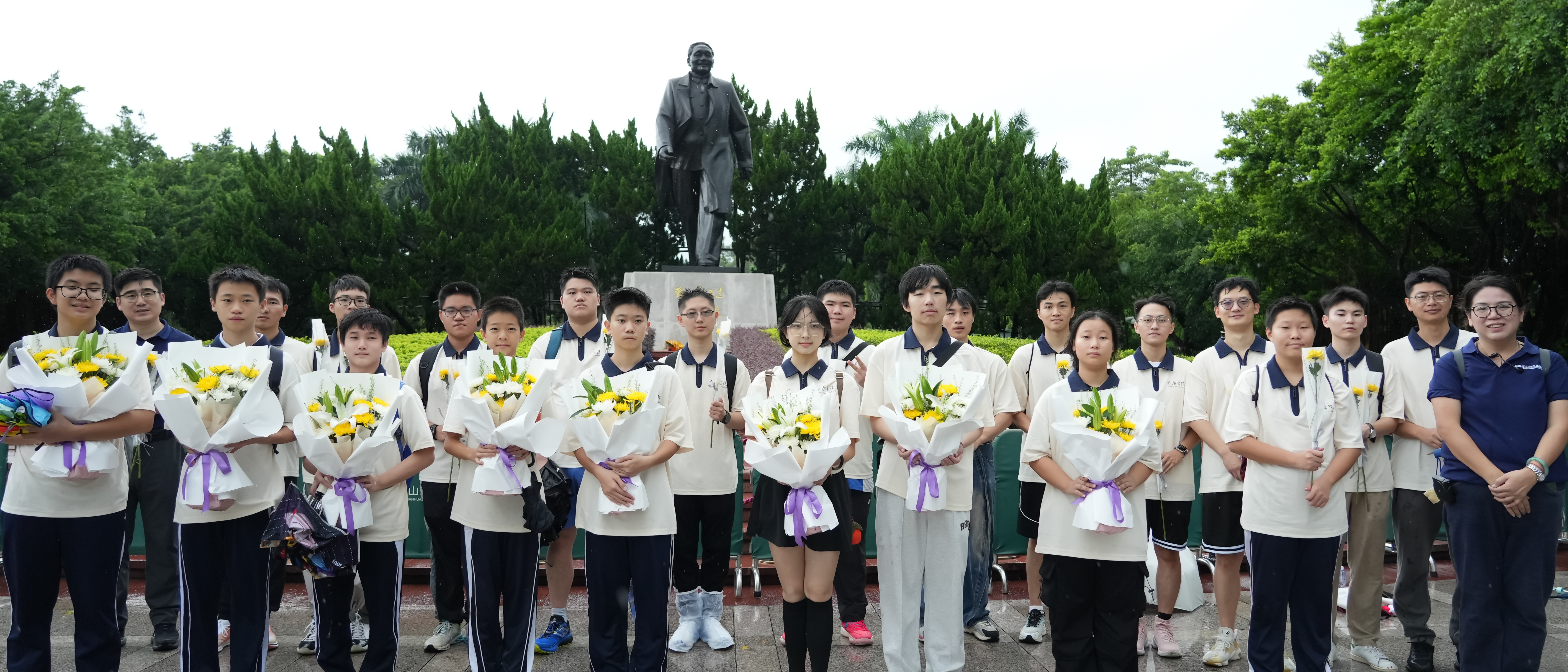 （不发）传承特区精神！深圳理工大学举办重走南巡路活动