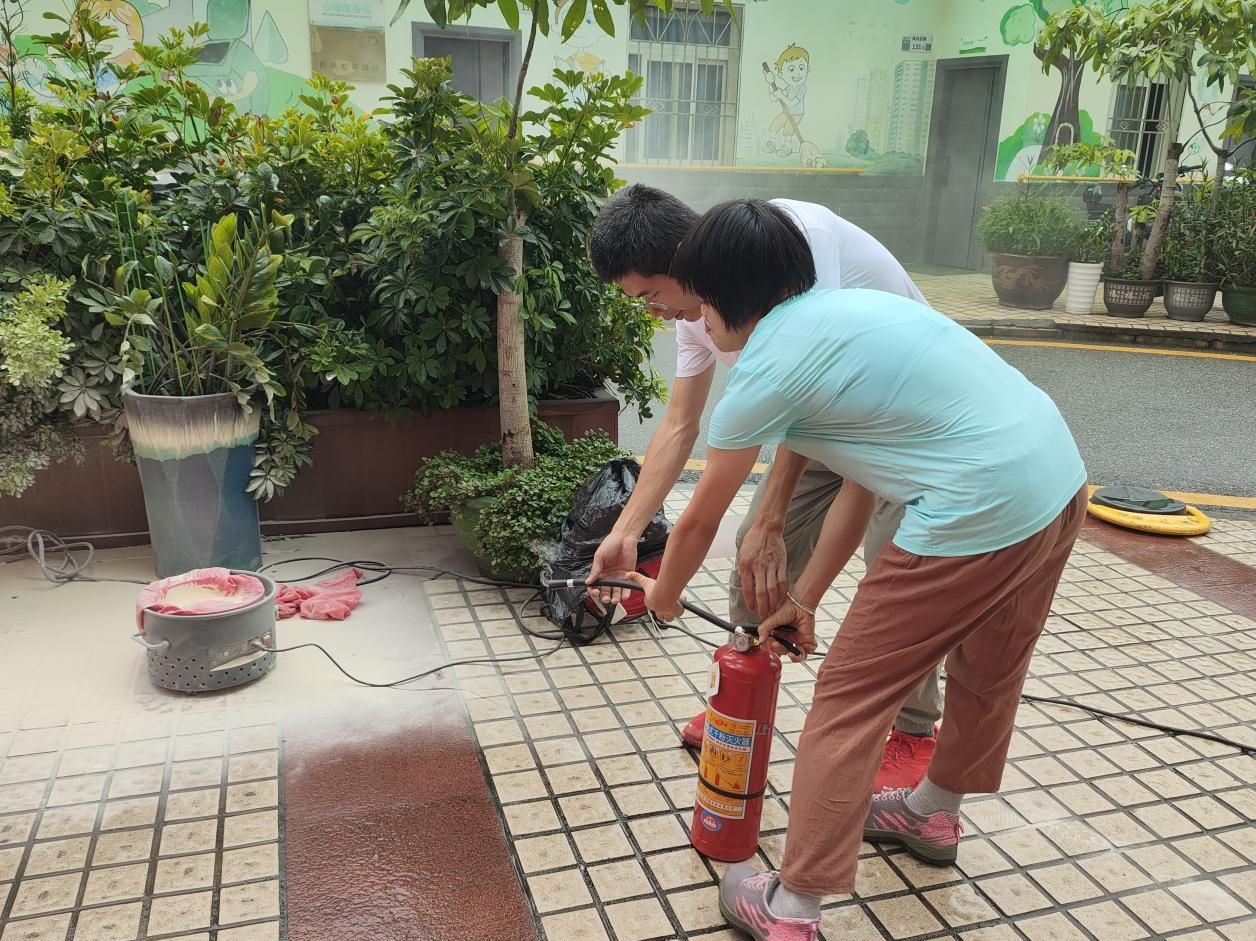 南头街道残联举行消防安全知识主题活动