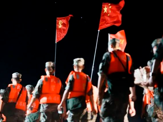 这就是中国军人！