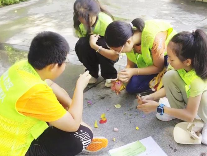 吉华街道首支少年护绿队成立