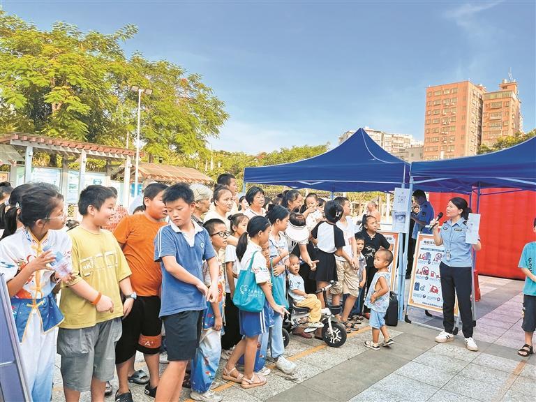 暑期消防安全宣传活动走进塘家社区