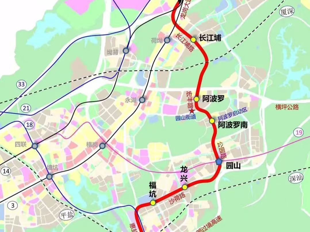深圳地铁16号线二期有了新进展,为全自动无人驾驶线路