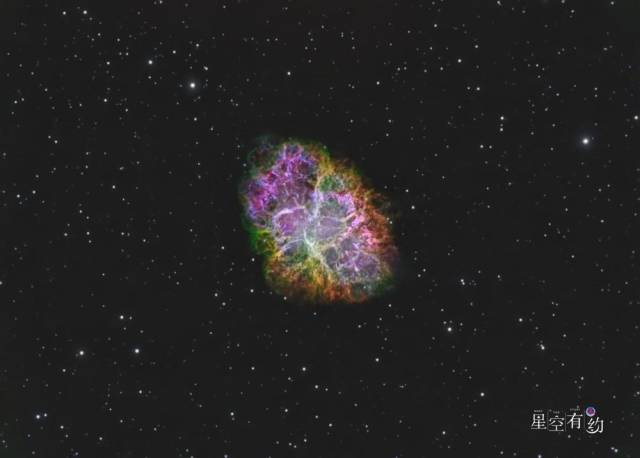这是2022年2月在北京西直门拍摄的蟹状星云。（星空摄影师常卓 摄）