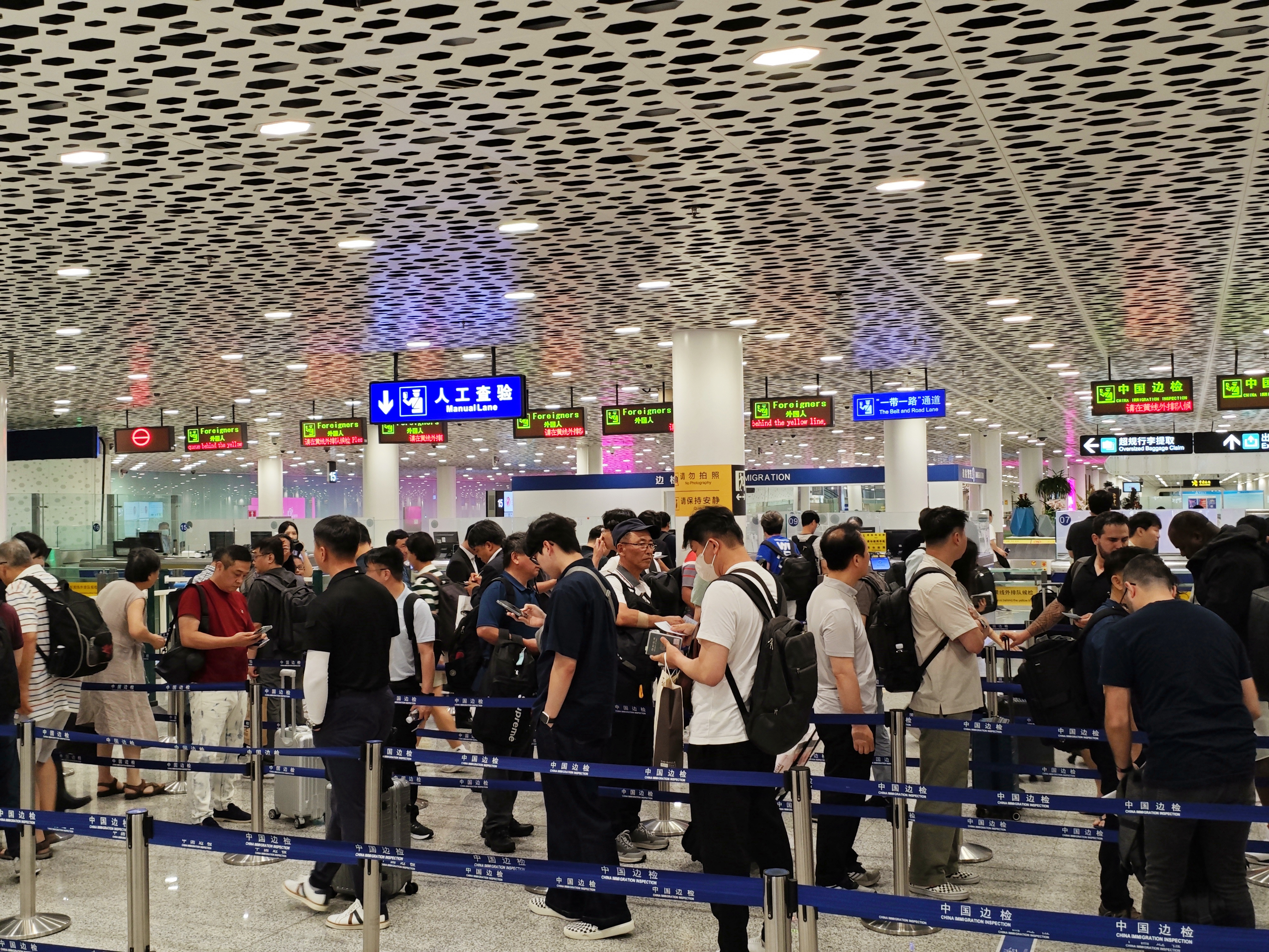 国庆假期深圳机场口岸预计迎客14.6万人次