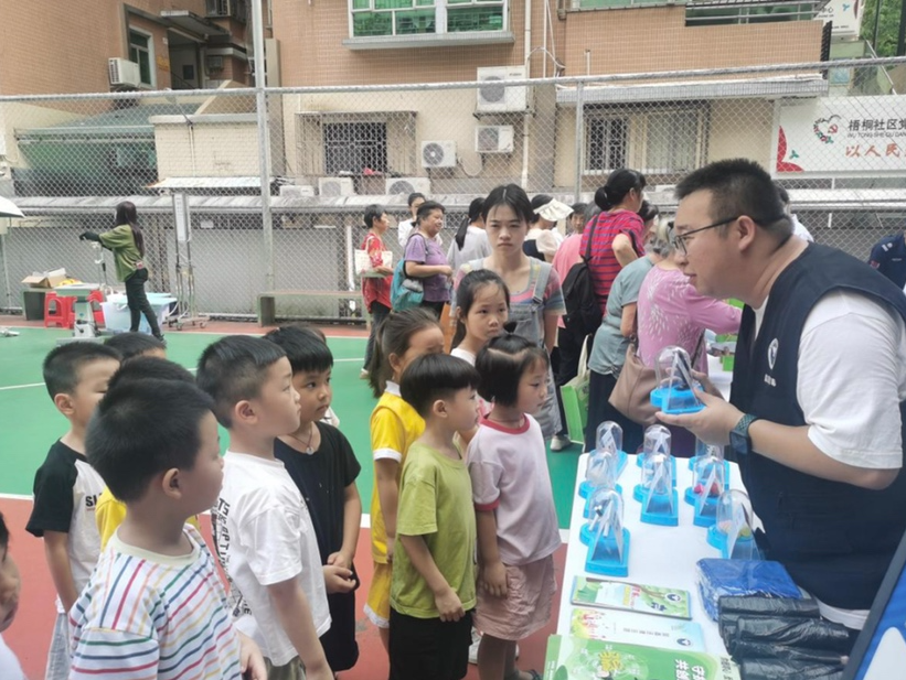 海山街道开展禁毒宣传活动