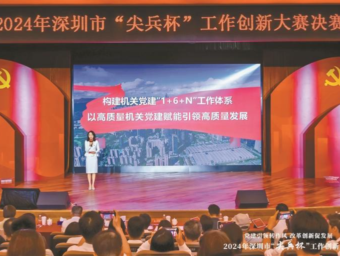 2024年深圳市“尖兵杯”工作创新大赛收官