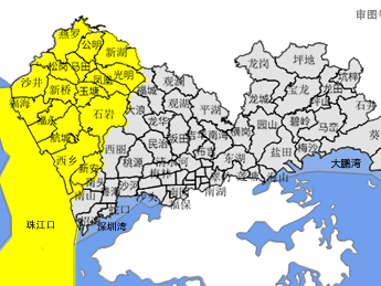 深圳分区暴雨黄色预警信号生效中！