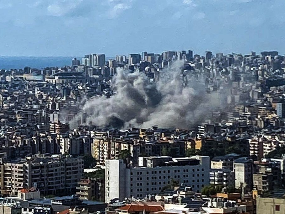 以色列大规模空袭黎巴嫩多地已致492人死亡 