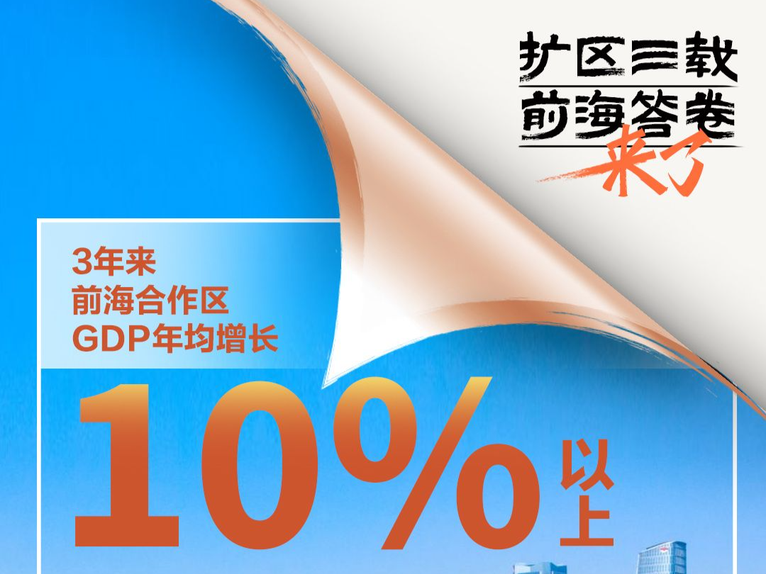 海报｜扩区三载，前海答卷来了