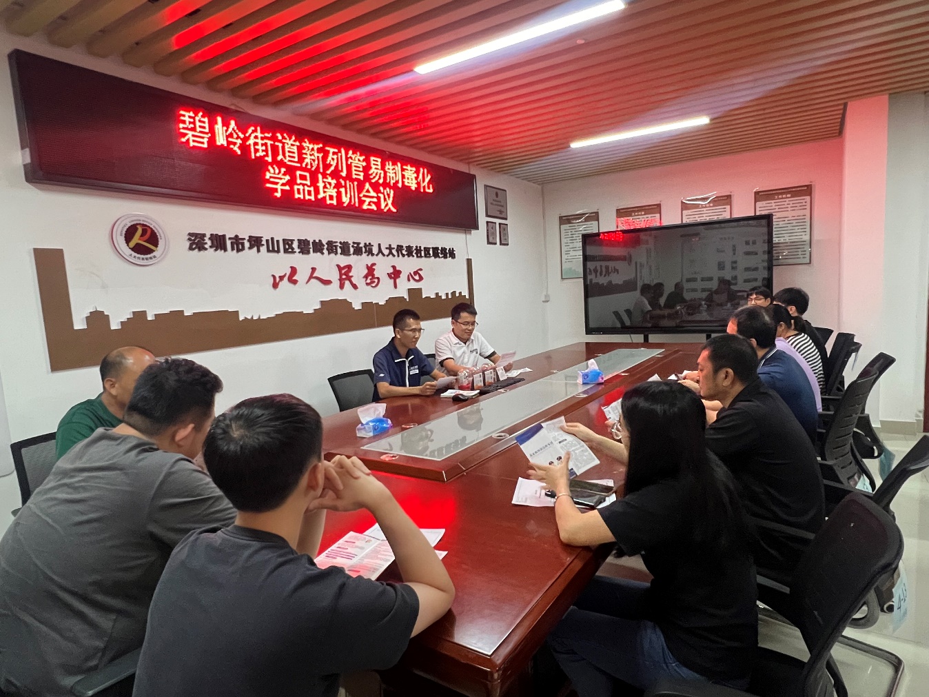 碧岭街道开展易制毒化学品培训会