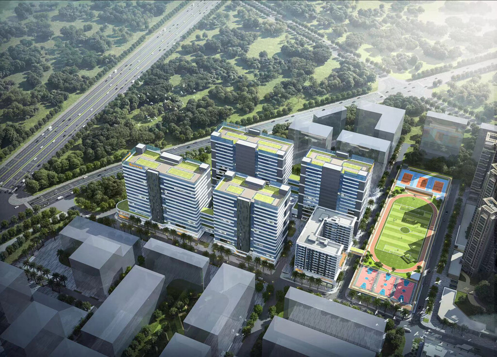 大型重工业厂房引进科技类智能化企业！华叶科技园四期（15幢厂房）动工