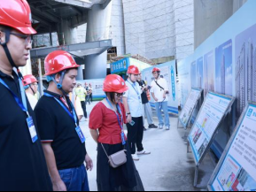 数智创新与绿色建造怎么“双向奔赴”？全国500名行业代表走进深圳华富村交流