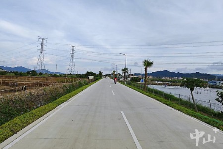 中山板芙东堤路广福段通车“满月”，铺就乡村振兴“幸福路”